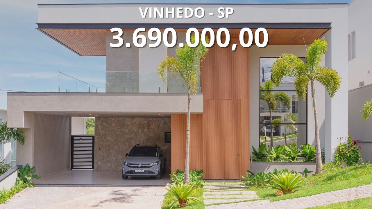 CASA DE ALTO PADRÃO COM 04 SUÍTES VENDA NA CIDADE DE VINHEDO/SP