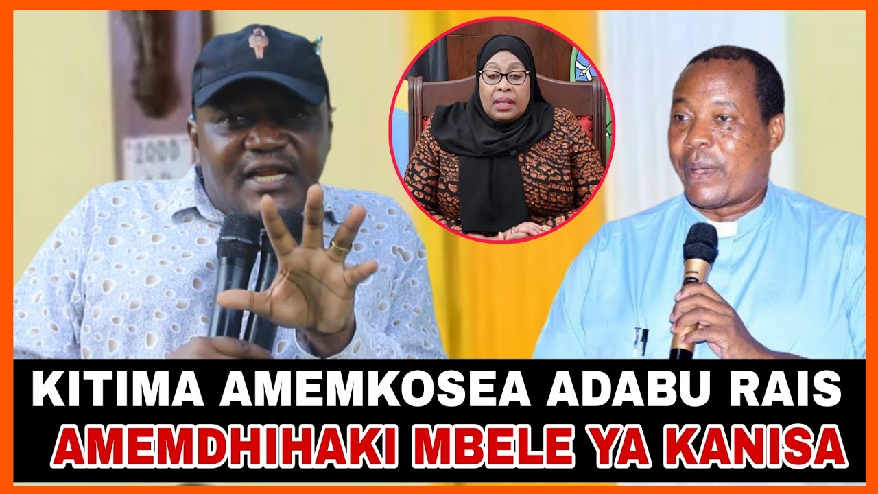 KITIMA AMEMKOSEA ADABU RAIS SAMIA ALIPANGA KUMDHALILISHA MBELE YA KANISA KWENYE MSIBA WA PENGO....