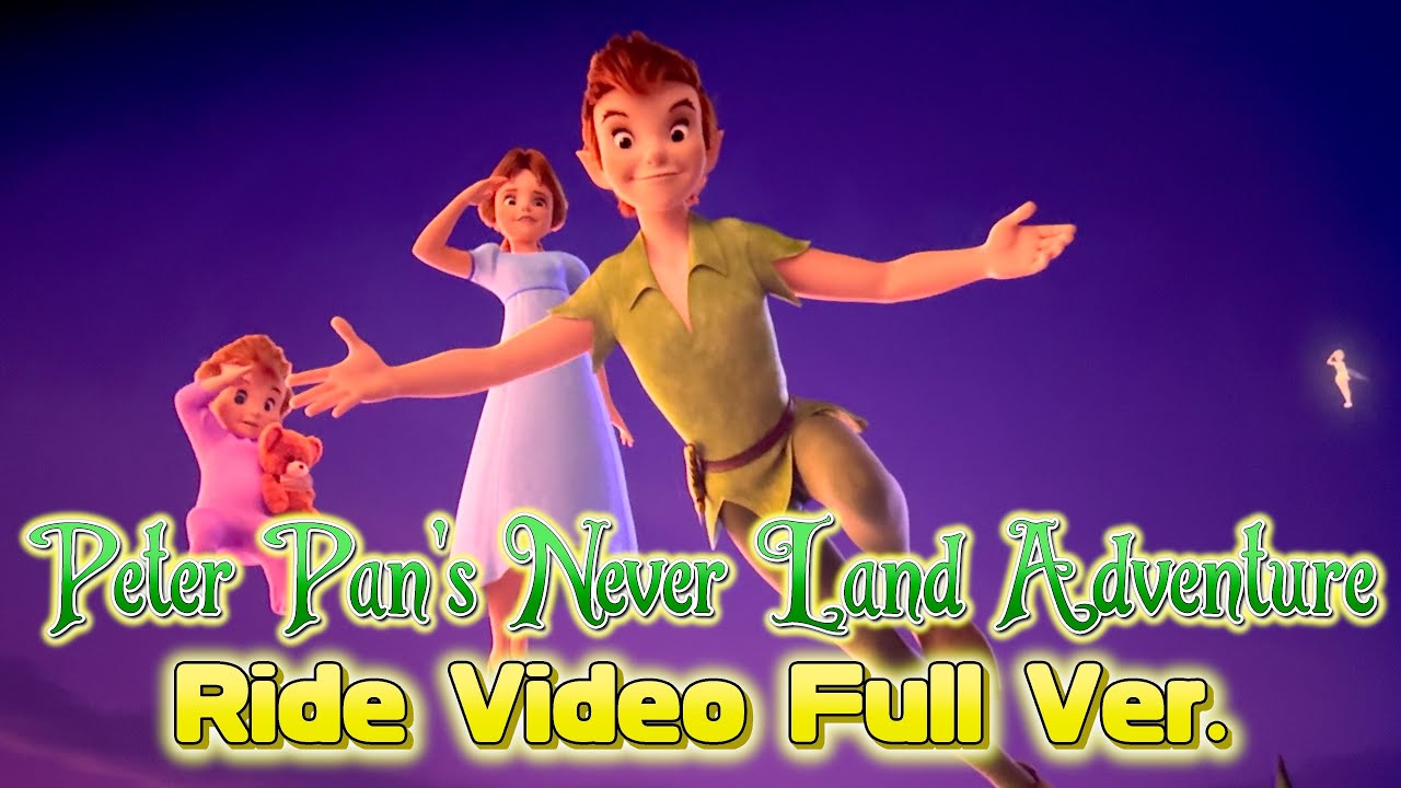 【ファンタジースプリングス】ピーターパンのネバーランドアドベンチャー　Fantasy Springs Peter pan's neverland adventure POV