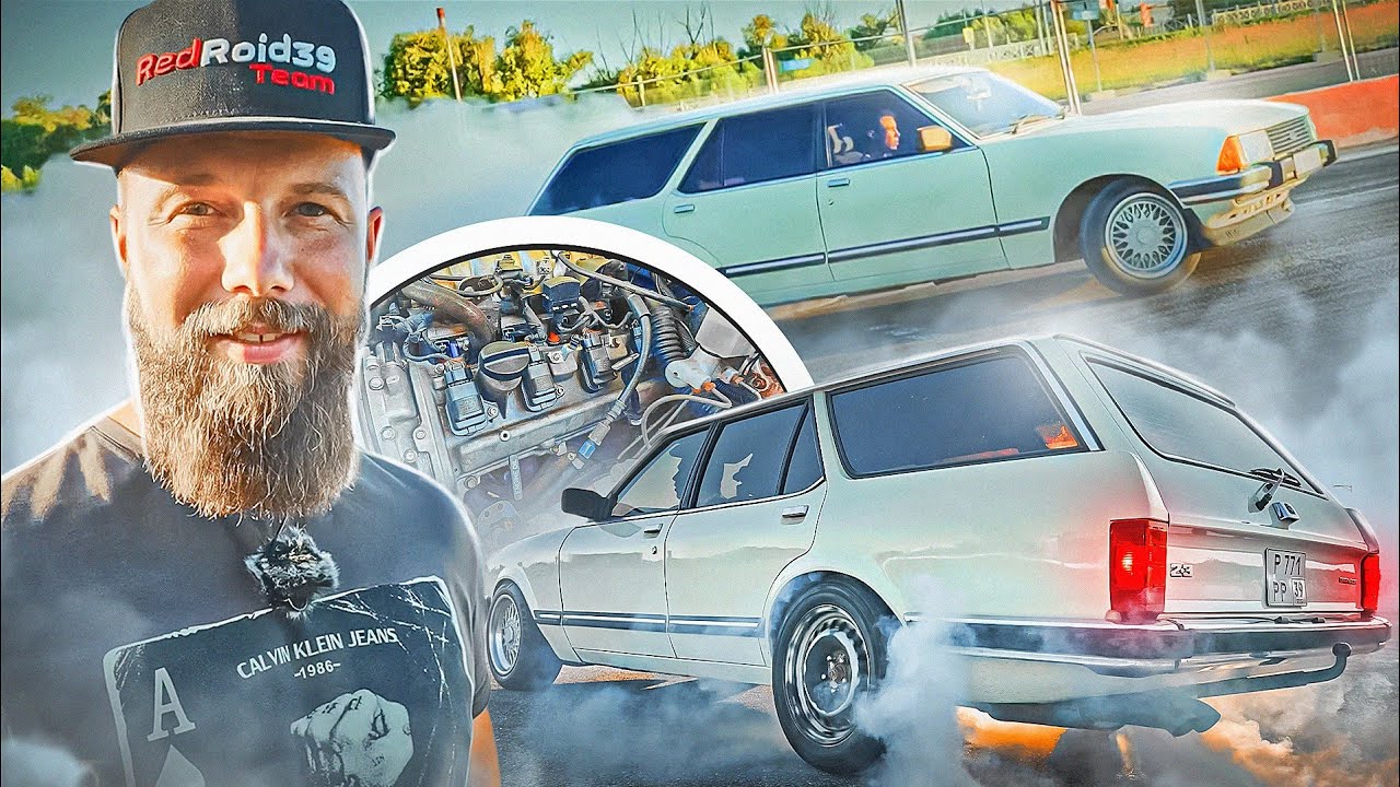 Редкий кузов мечте не помеха)) Ford GRANADA V8 на 1UZ-FE 🔥