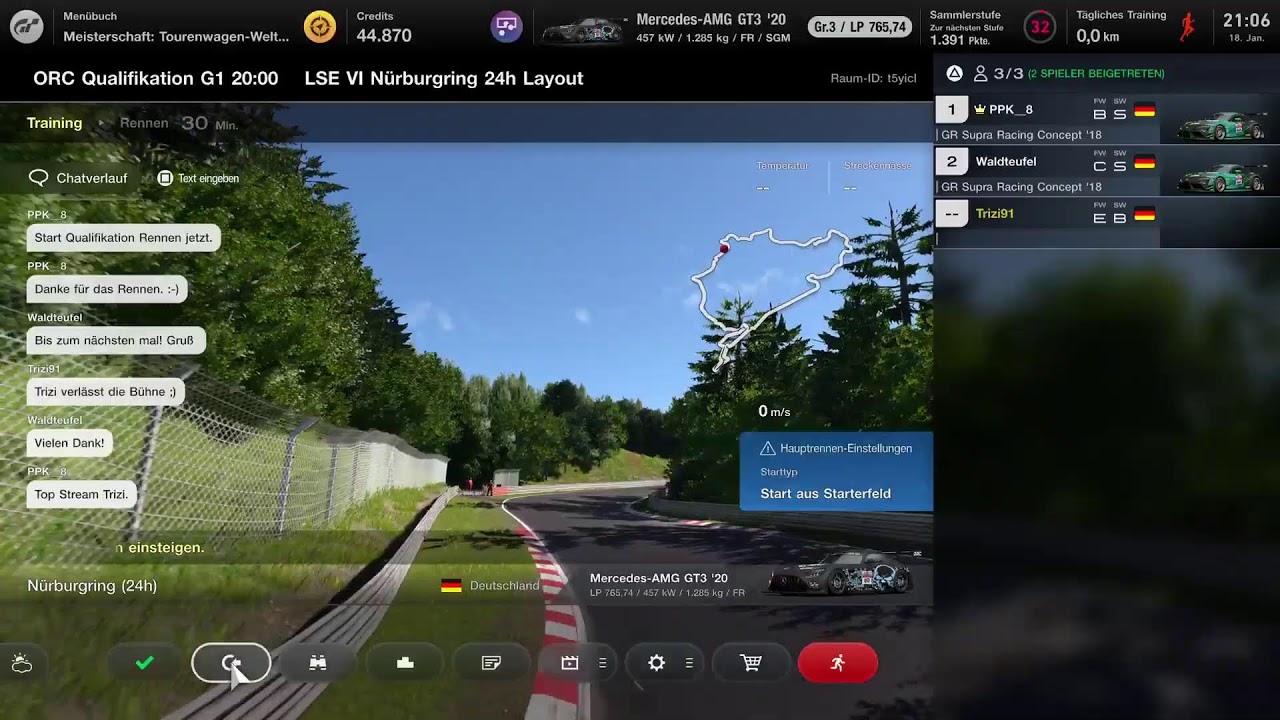 ORC| GT7| LSE6| Zusatz Quali | 24h Nürbürgring