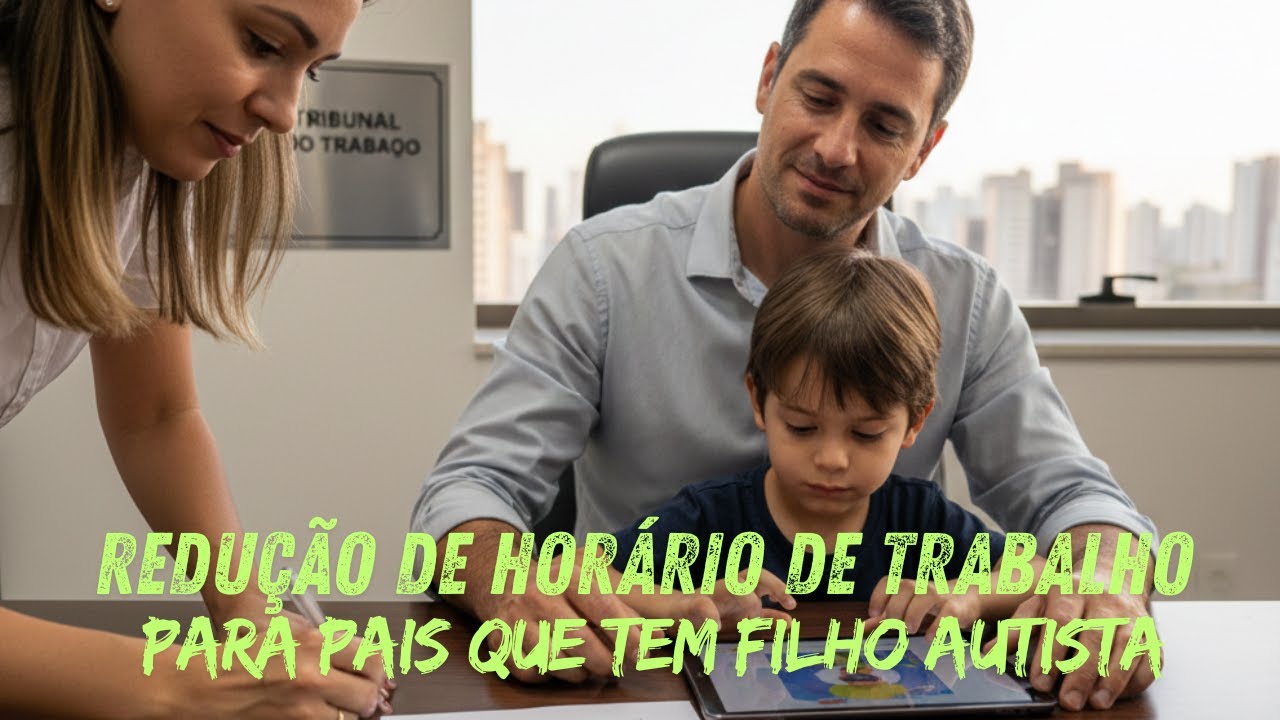 Redução horário de trabalho para mãe de autista