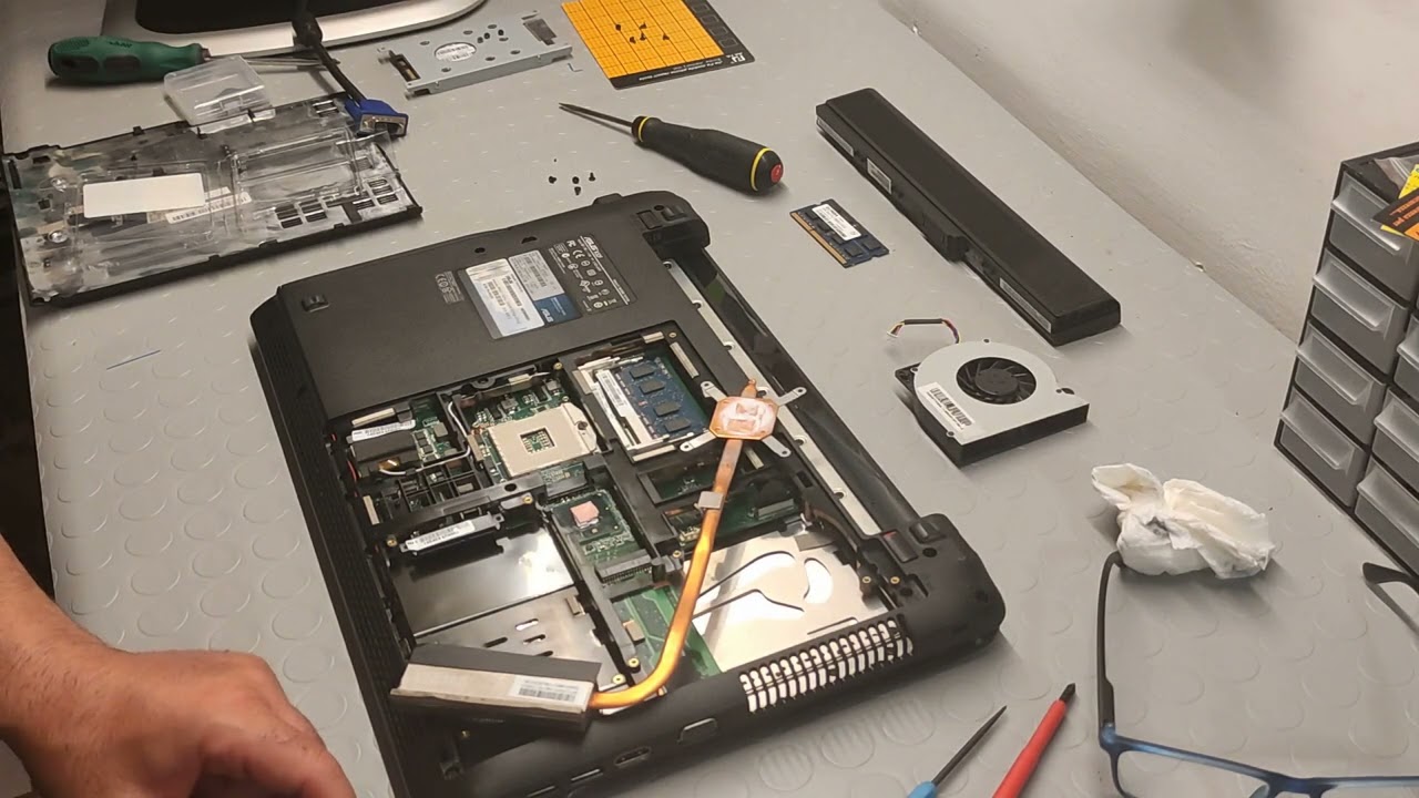 Notebook ASUS K52F - Intel i3-370M- Tentativo di riparazione