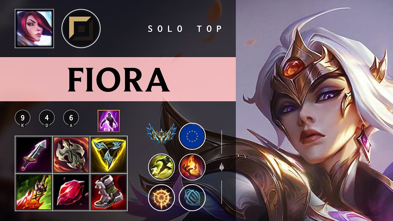 Fiora Top vs Gangplank - EUW Challenger Patch 26.02