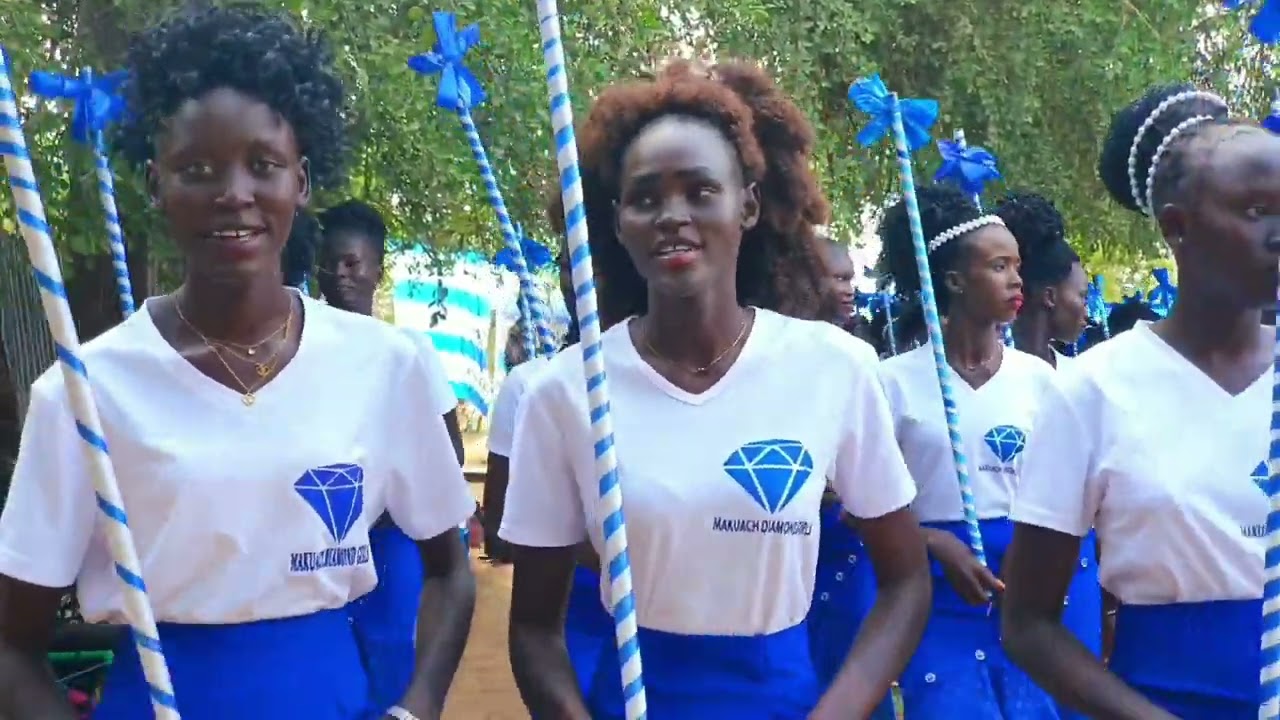 Makuach diamond 💎 ✨️ girls Uniform launching in KAKUMA.
