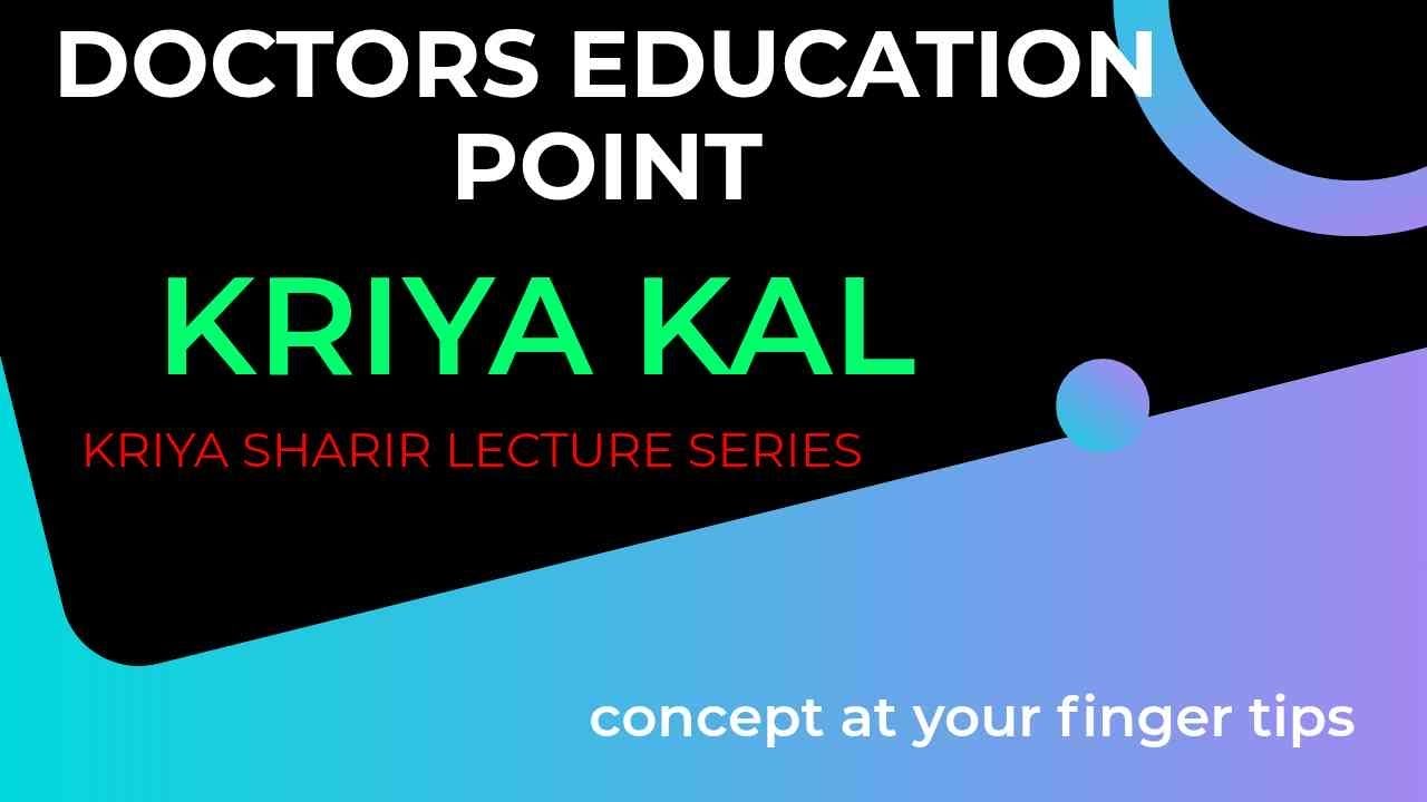 KRIYA KAL ( क्रिया काल ) Six stages of Disease formation