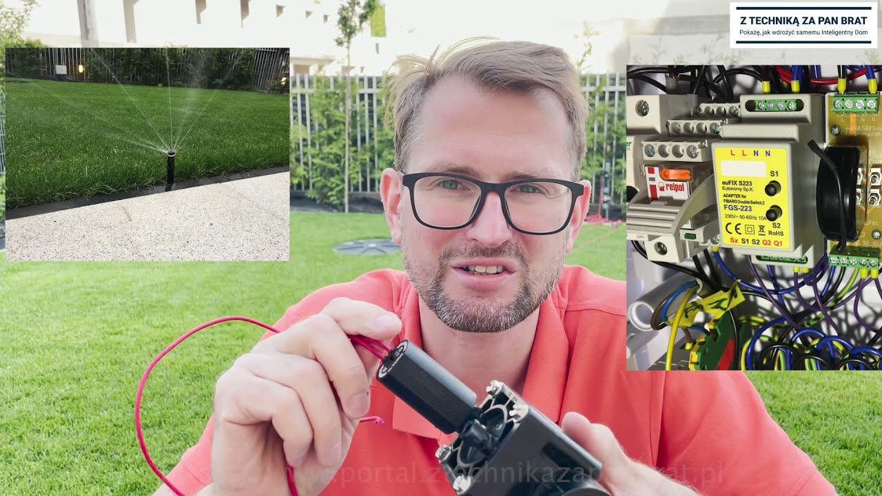 Adaptery euFIX dla dopuszkowych urządzeń na szynie DIN. Konfiguracja zraszaczy FIBARO Home Center 3