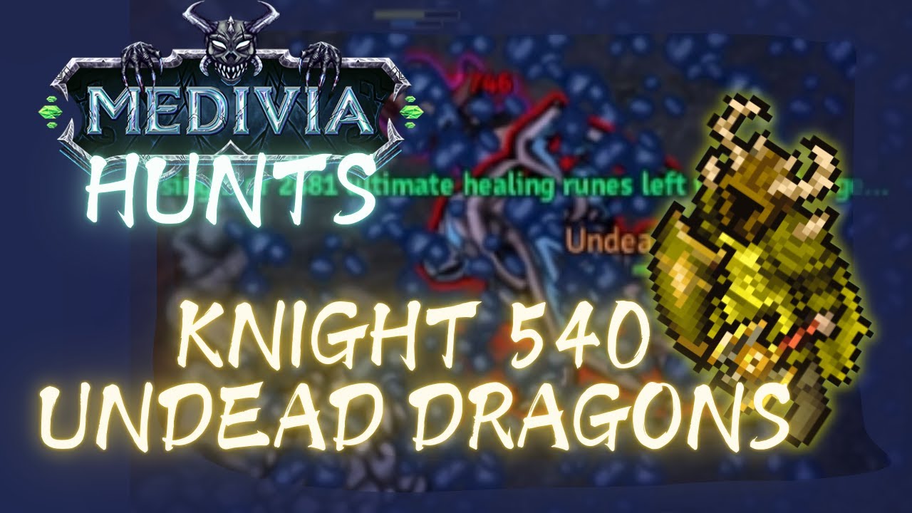KNIGHT 510 SOLO AT UNDEAD DRAGONS - MEDIVIA ONLINE
