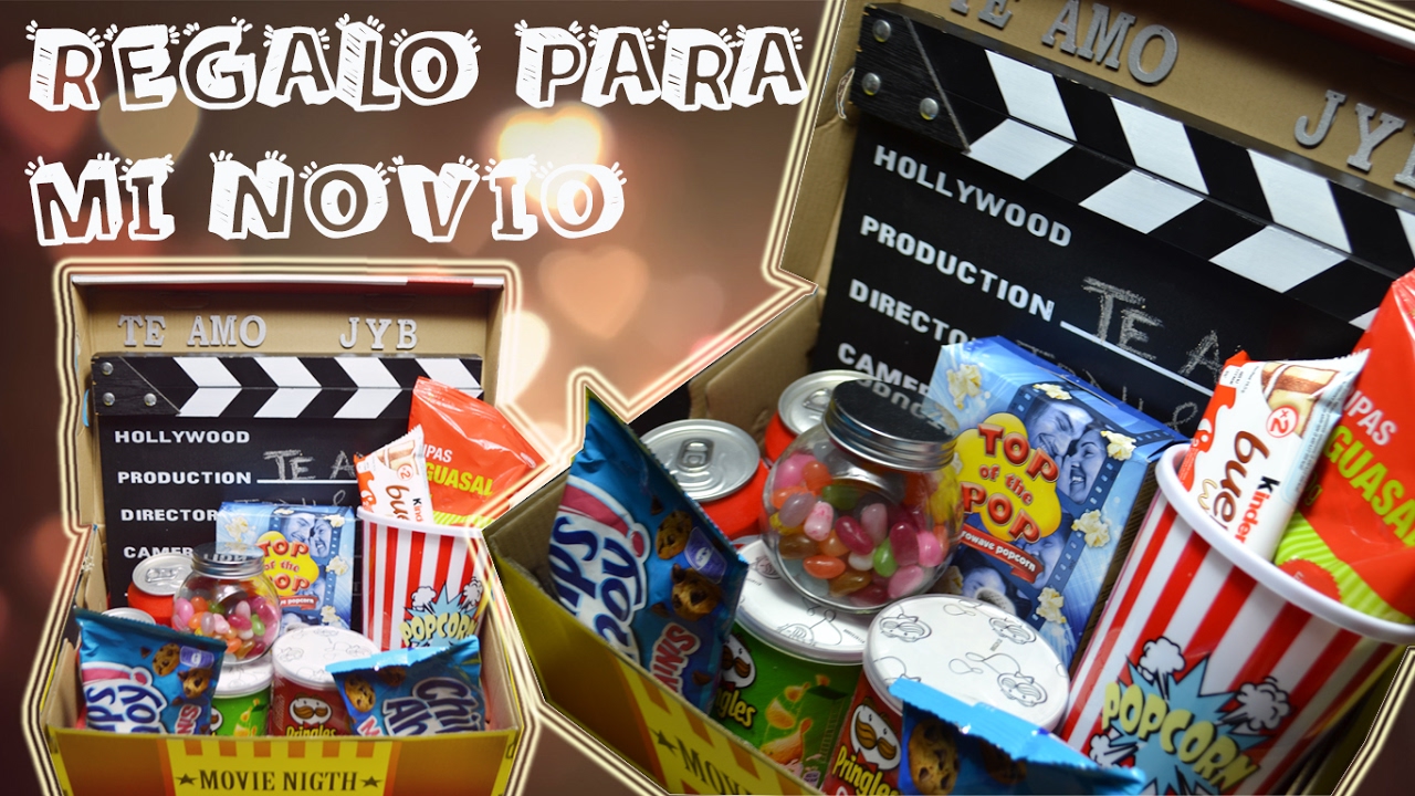 REGALO PARA MI NOVIO DIY/CAJA DE CINE