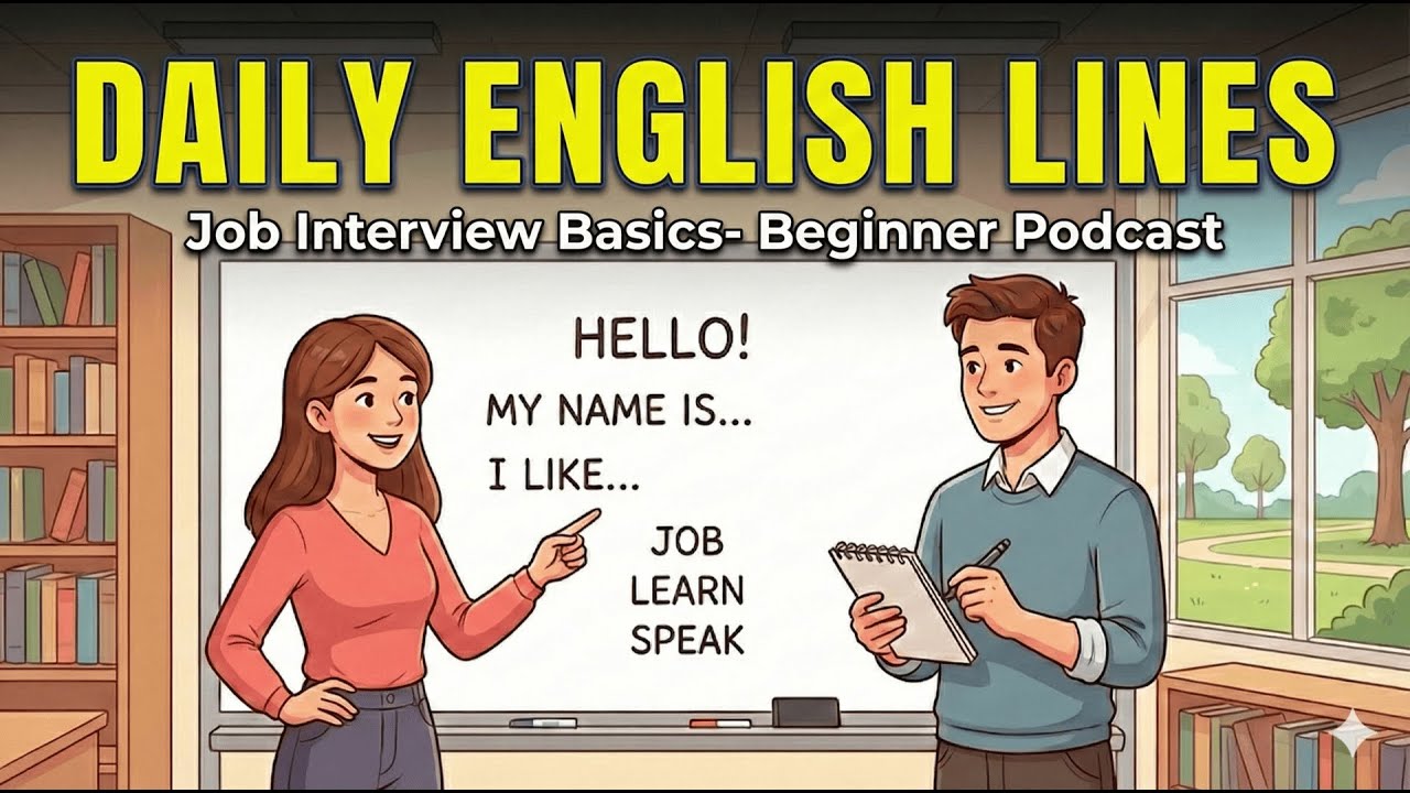 Job Interview Basics | English Listening Practice for Beginners