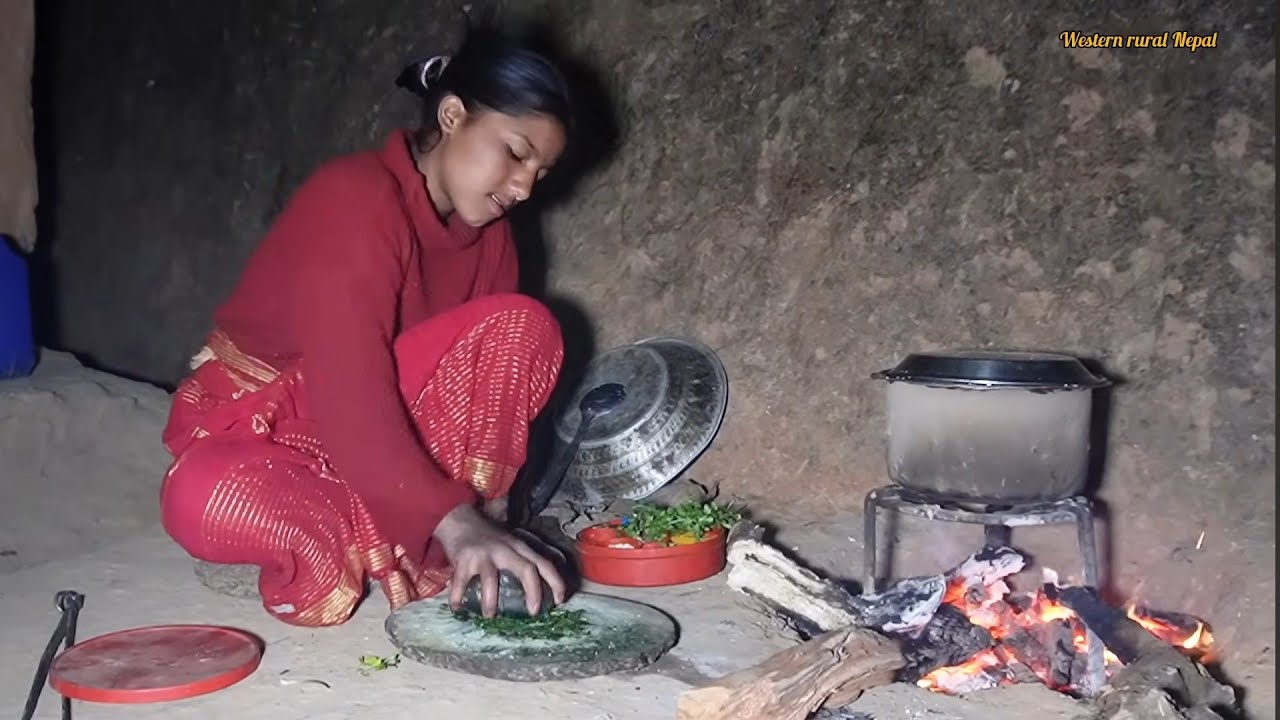 Authentic Village Cooking with Simple Ingredients