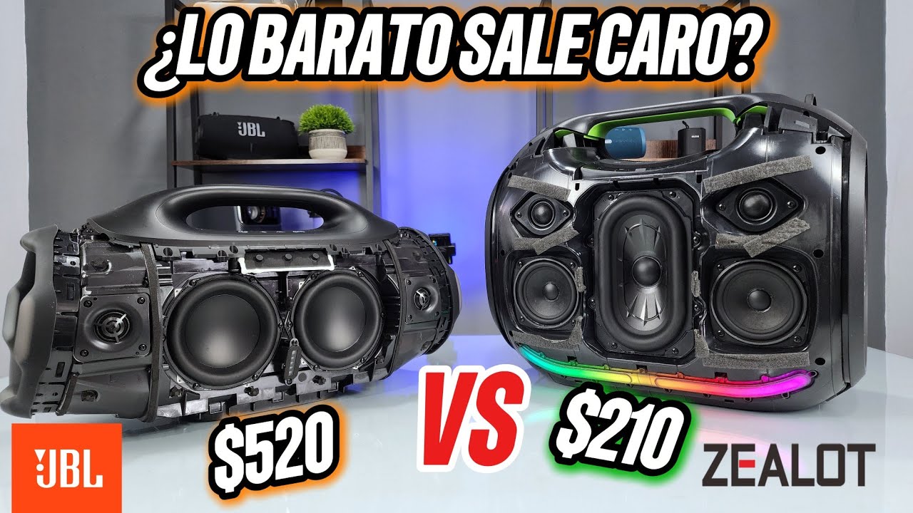 ¿Lo Barato Sale Caro? | JBL BOOMBOX 4 VS ZEALOT ZE21 | PELEA DE PESOS PESADOS | 🔊🔥VS 🔊🔥