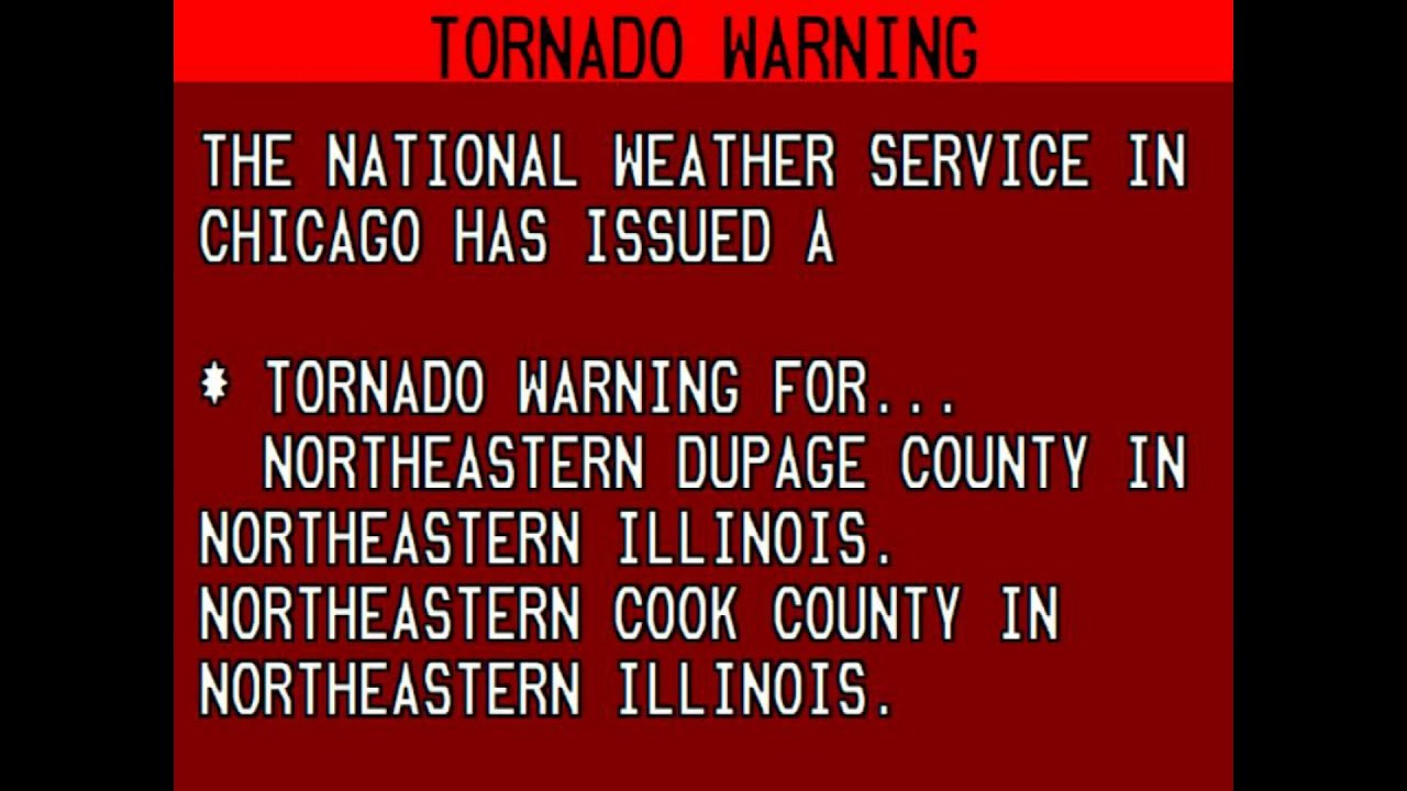 Tornado Warning: Chicago, IL