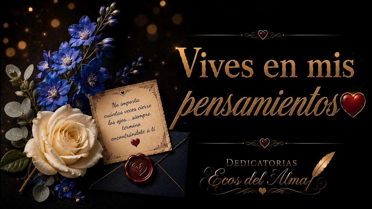 Te ves tan bien en mis pensamientos: Una confesi&oacute;n de amor y deseo.