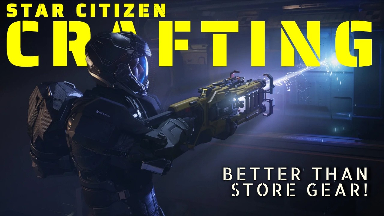 Система крафта в Star Citizen теперь ЛУЧШЕ, чем магазины NPC (4.7) ⚡🔧