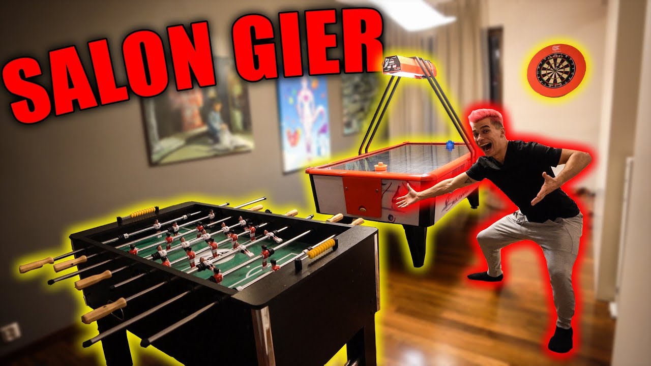 ZROBILIŚMY SALON GIER W DOMU EKIPY!!