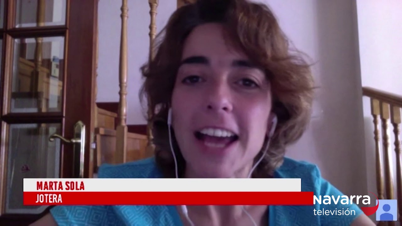 8/7/2020 Marta Sola, la jotera del momentico de la Procesión de Sanfermin