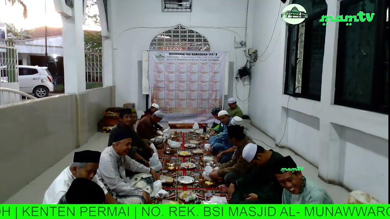 🔴LIVE | KULTUM DANSHOLAT MAGHRIB BERJAMA'AH | MASJID AL-MUNAWWAROH KENTEN PERMAI PALEMBANG