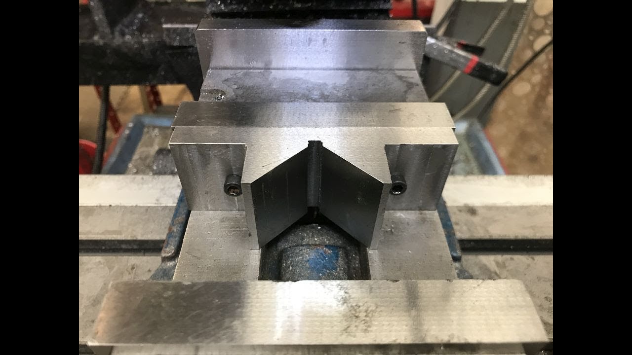 A More Conventional Mill Vise V Jaw