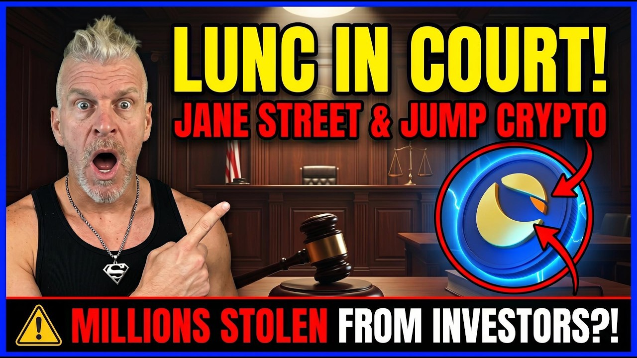 LUNC сегодня в суде: Jane Street пытается СКРЫТЬ свою причастность к КРАХУ Terra Luna!