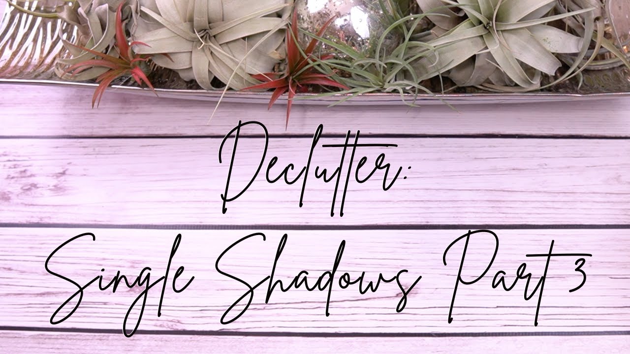 Single Shadows Declutter!! | Declutter Series! | Part 3 | Indie and Special Shades!