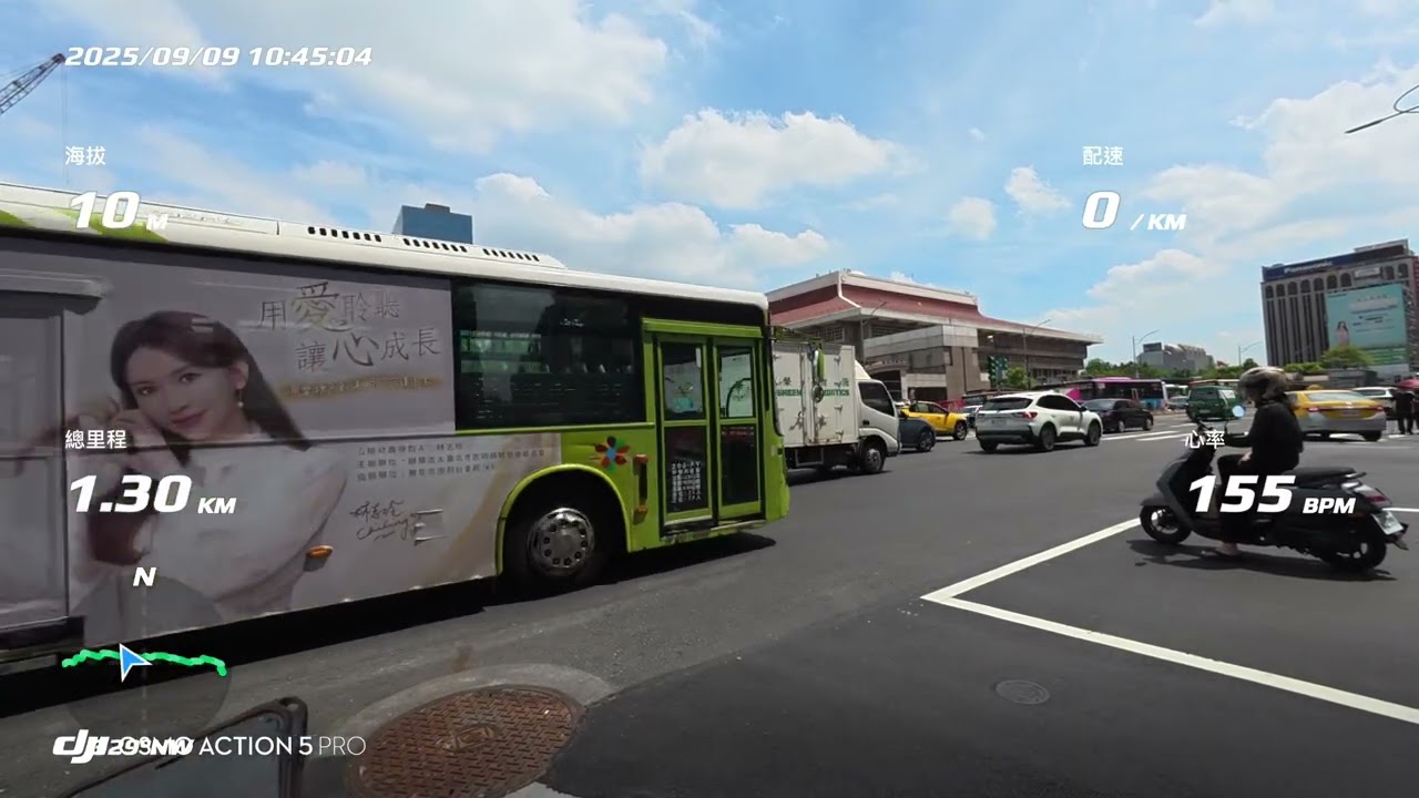 2025.9.9 晨跑 台北西門 - 光華商場  Ximen Taipei - Guan Hua Market Taiwan