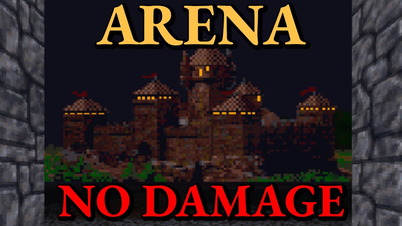 ARENA NO DAMAGE ROUTING - Todd Run (Elder Scrolls 1-5 No Damage Run)