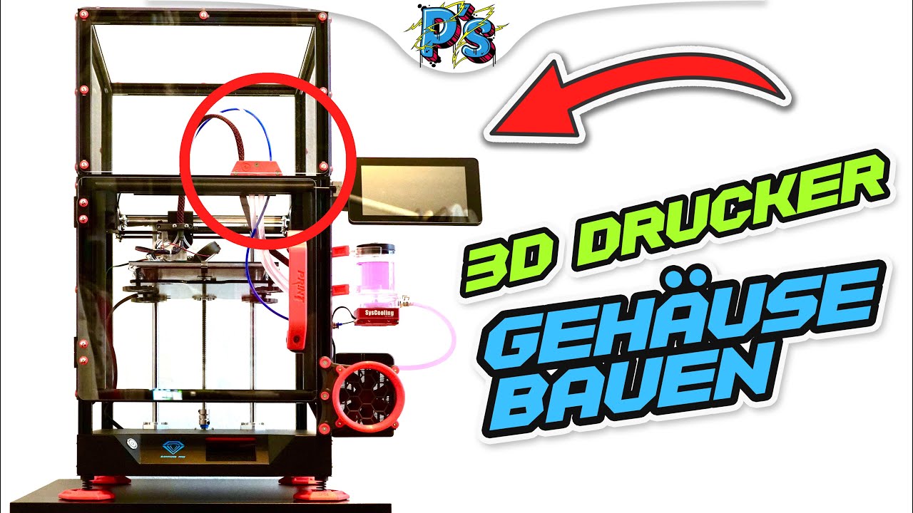 3D - DRUCKER GEHÄUSE BAUEN [Geschlossener Bauraum - SAPPHIRE PRO]
