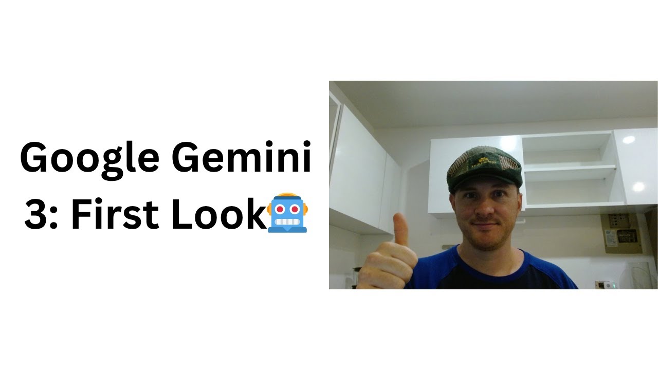 First look at Google Gemini 3