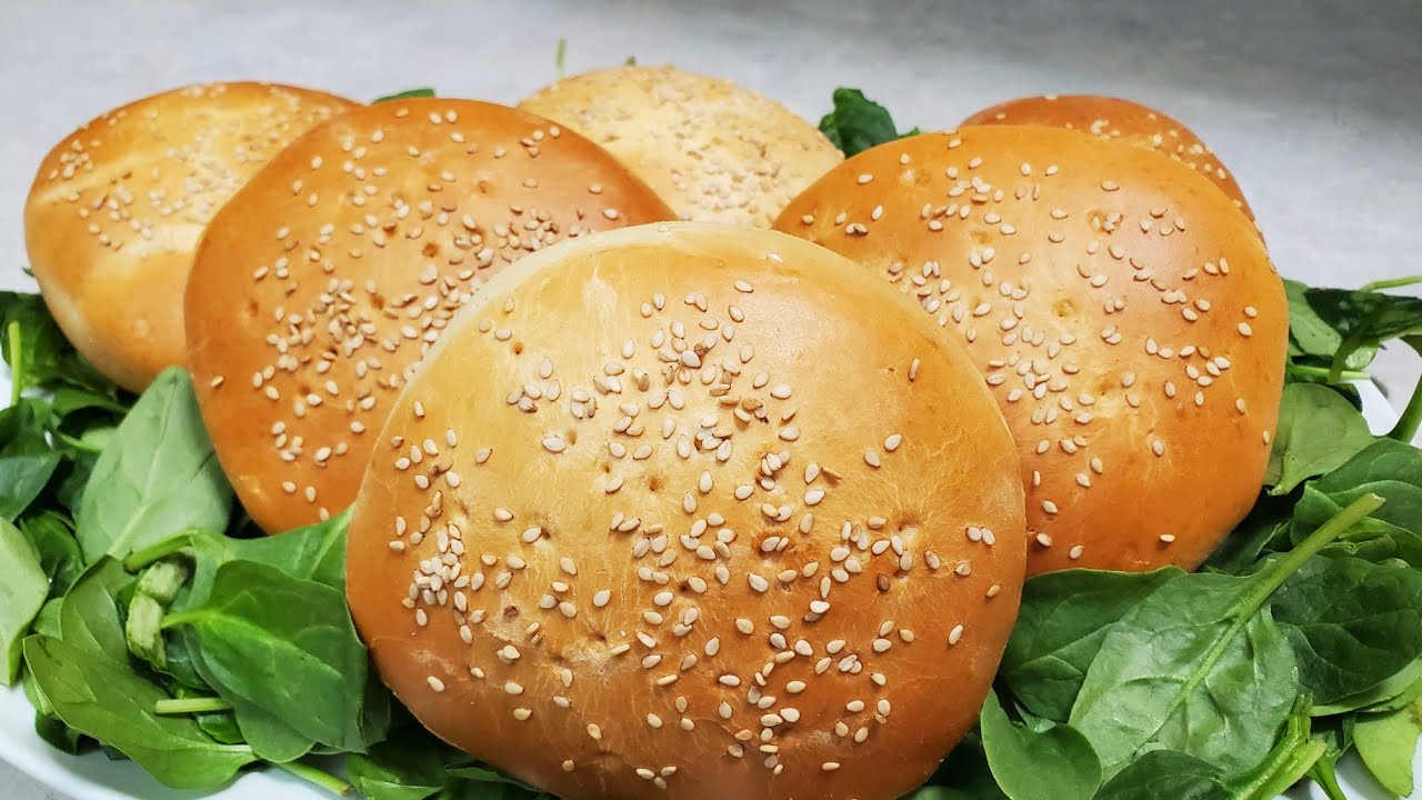 Como hacer pan de hamburguesa 🍔 recta y  prosedimiento