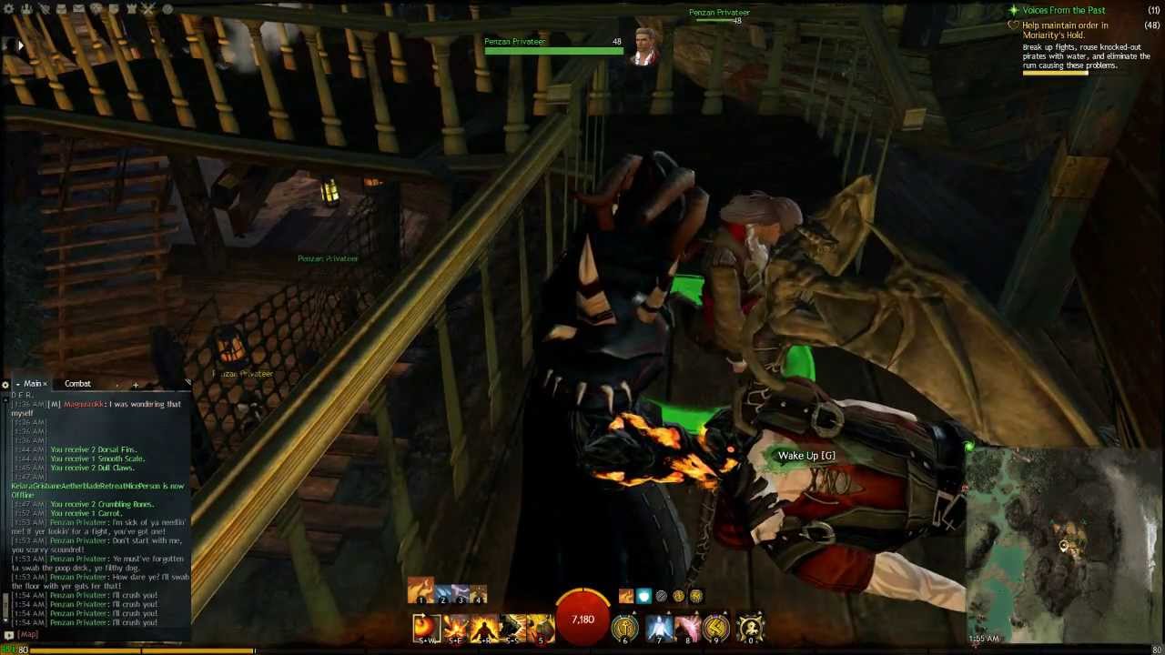 Guild Wars 2 - Funny NPC Animation Bug