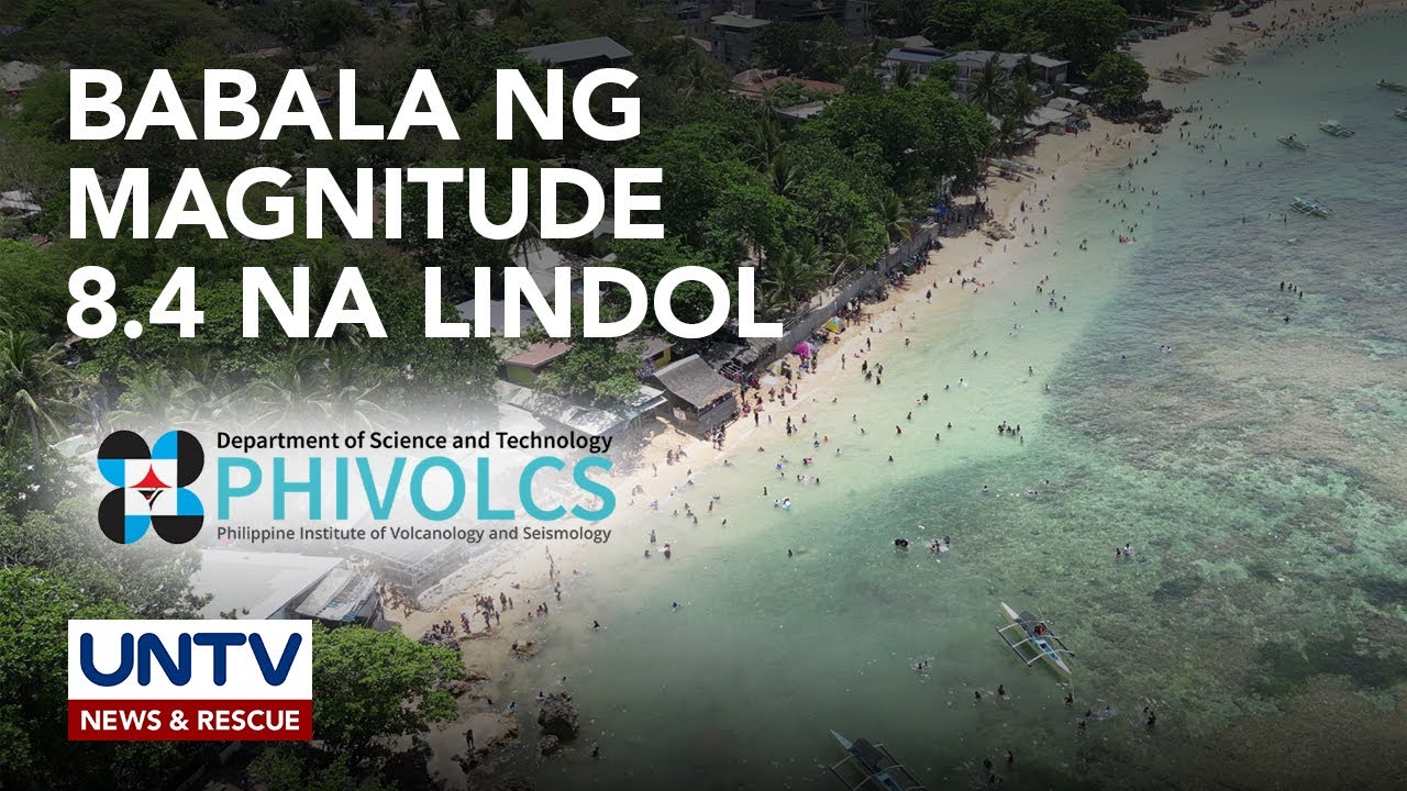 Manila Trench, posibleng magdulot ng magnitude 8.4 na lindol at malaking tsunami&ndash;PHIVOLCS