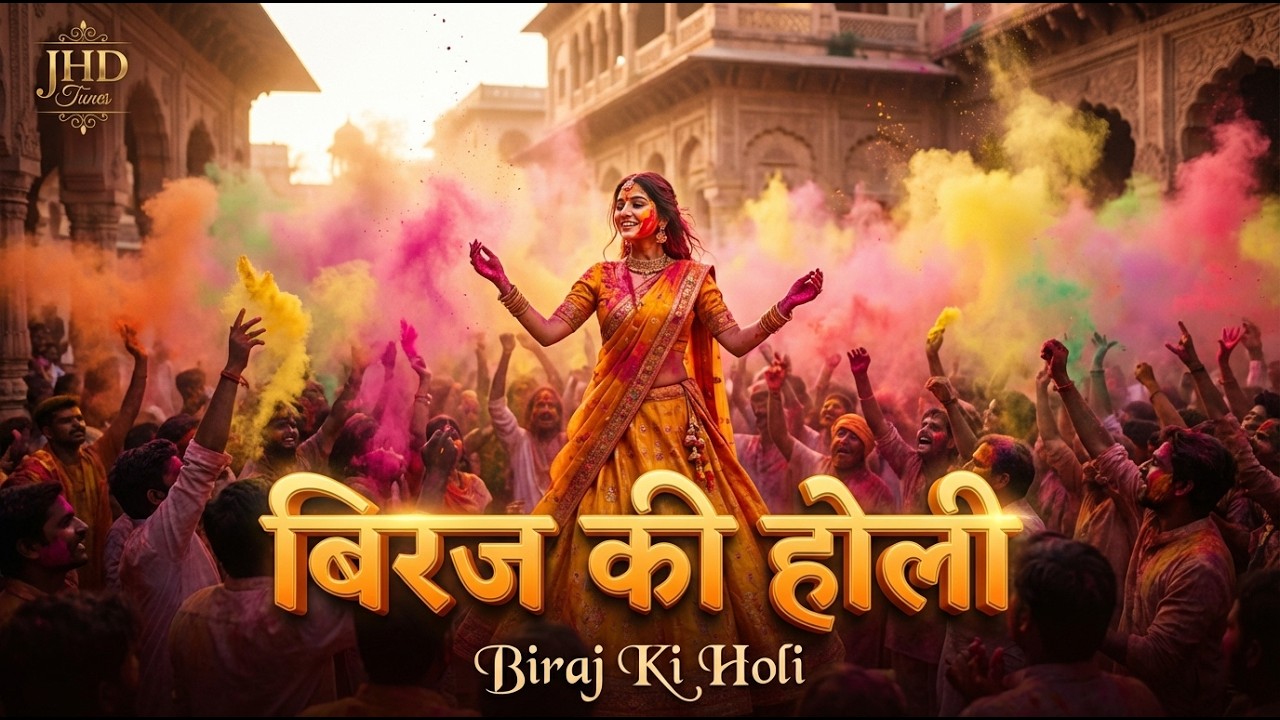 Biraj Ki Holi | बिरज की होली | Official Music Video | Holi Dance Song 2026 | JHD Tunes | Folk Song