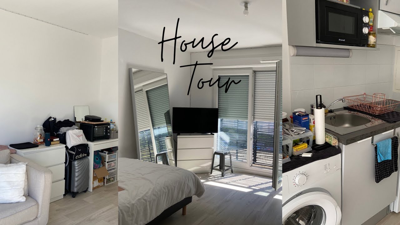 #housetour // MON APPARTEMENT ETUDIANT de 25.5m2  à PARIS (Part.1)