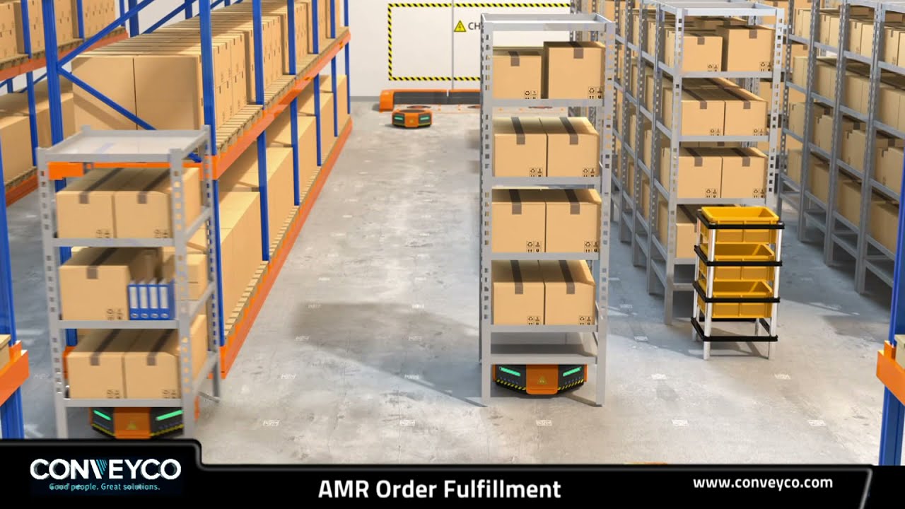 Autonomous Mobile Robots (AMR) Order Fulfillment - Conveyco