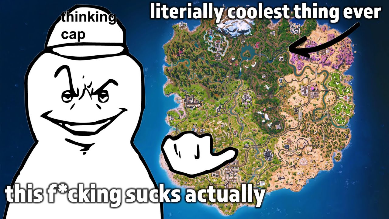 Fortnite Chapter 7's Map Situation is Crazy...