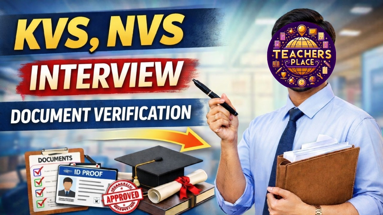KVS NVS Interview 2026 🔥 | Document Verification Full Guide + BIG Mistakes ⚠️ Cut-Off Date Alert!