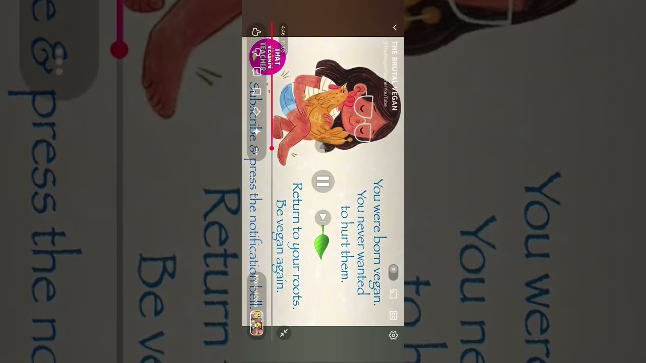 I react to That vegan teacher (my voice is bad)