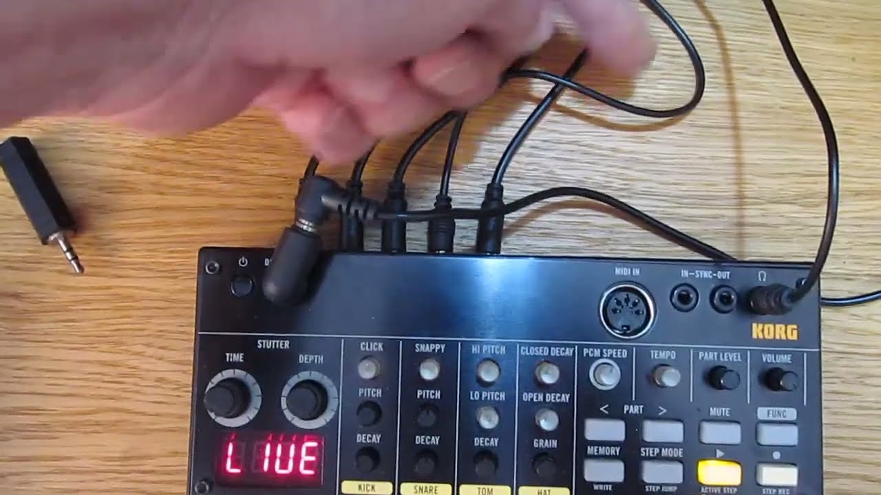 Volca Beats Individual Outs Mod
