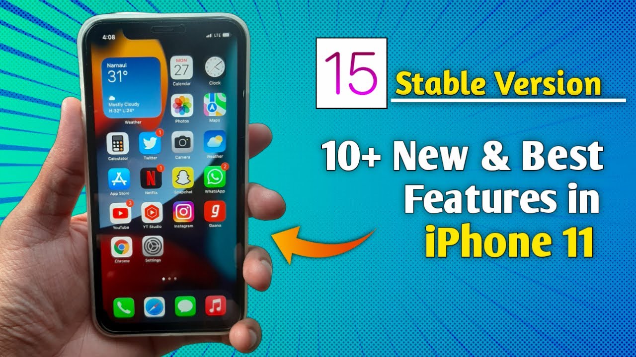 iOS 15 Official Stable Release in iPhone 11😍 - 10 Hidden Features & Tips and Tricks You Need to know