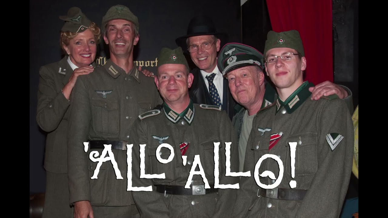 Tour with 'Allo 'Allo! Herr Flick Lt Gruber and Helga in Nieuwpoort 2018!