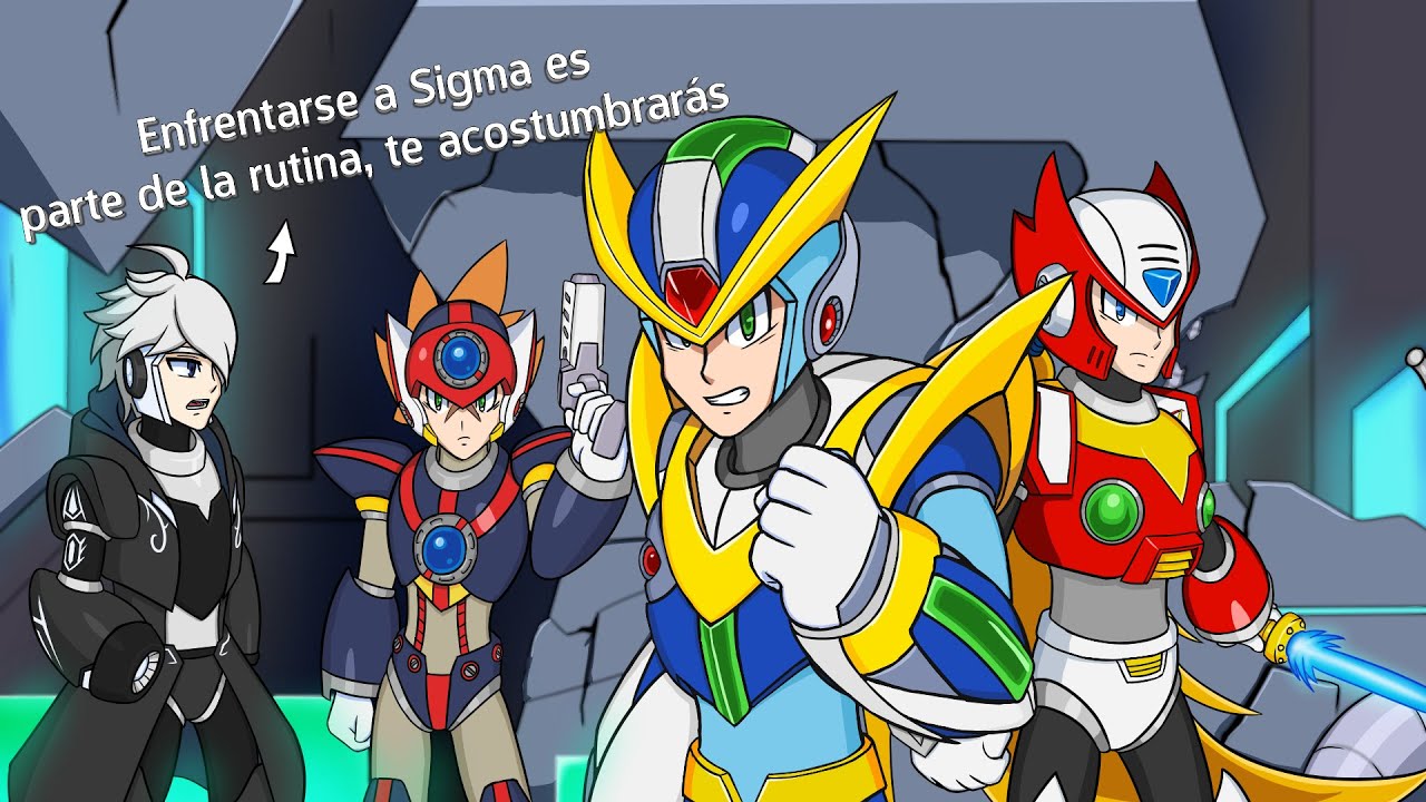 MegaMan X7 es una cosa......