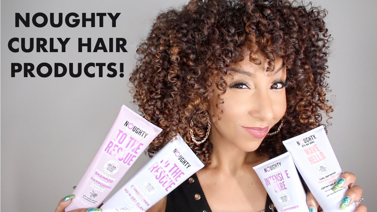 NOUGHTY Curly Hair Products From The UK! | BiancaReneeToday