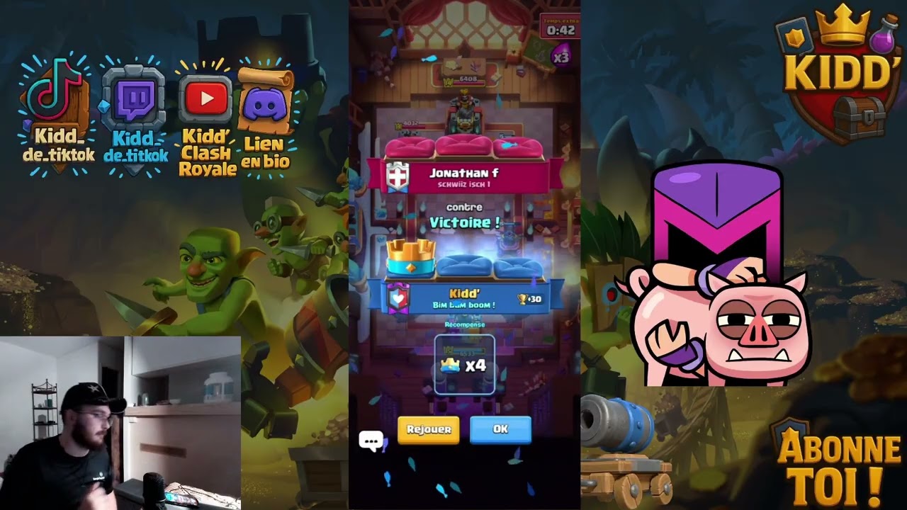 Gagner avec juste une boule de feu ?? (2.0 élixir)