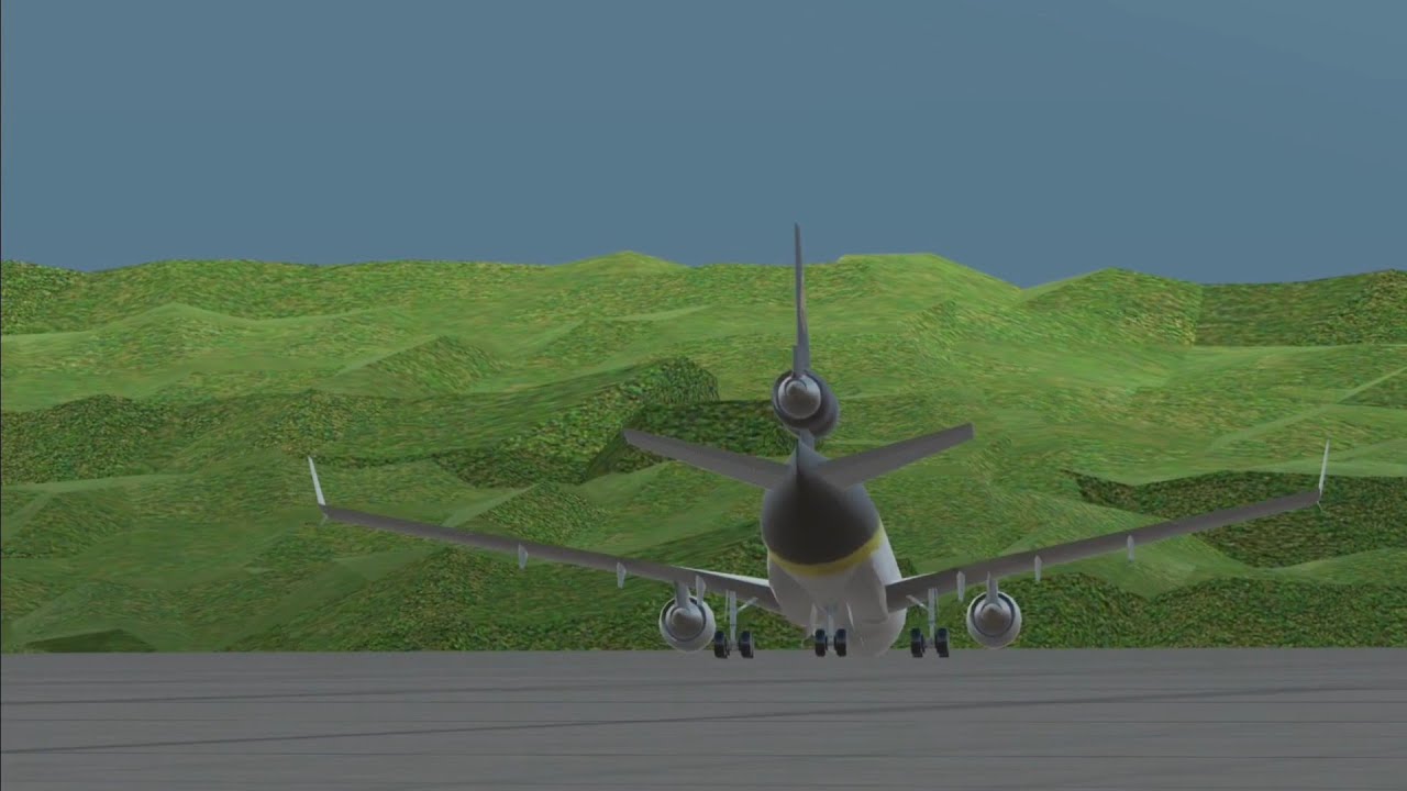UPS Airlines Flight 61 - Incident Animation