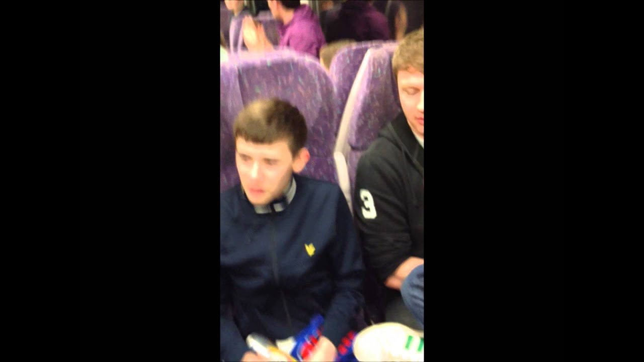 Caley Away On train from dingwall
