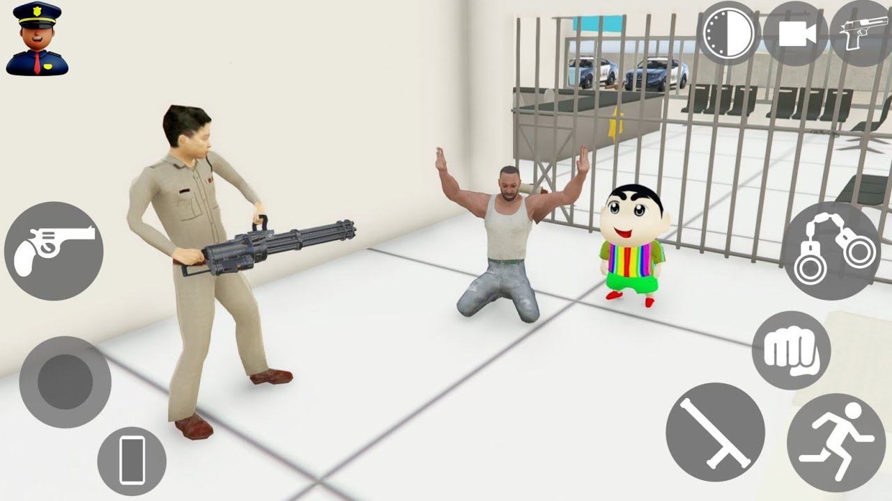 🔥 Police Put Franklin in Jail 💥😭 Indian Bike Driving 3d Game 🎮 Video