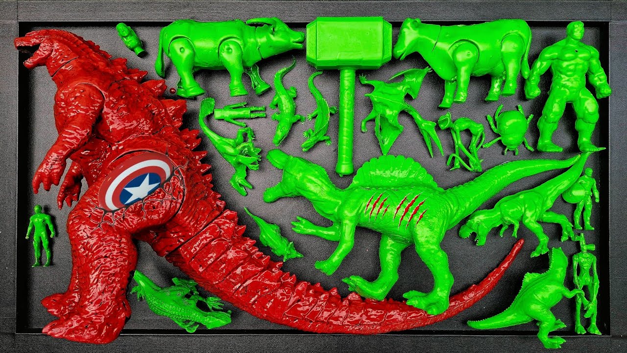 Dinosaurus Jurassic World Dominion:T-Rex/Brachiosaurus/Skibidi/Kingkong/Spider-Man/Mosasaurus