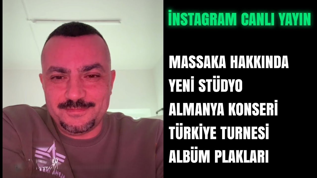 Defkhan İnstagram Canlı Yayını/ 25.04.25 (massaka,konserler,stüdyo)