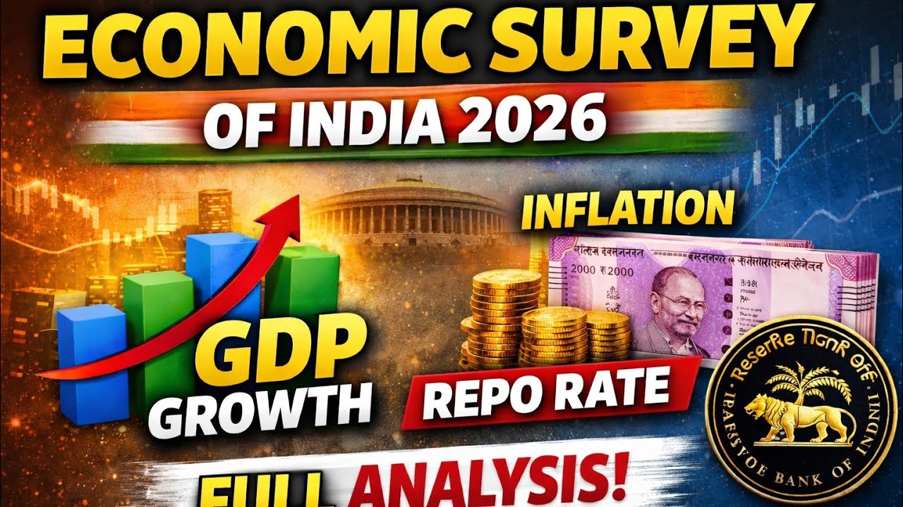Economic Survey 2025-26: India Becomes 4th Largest Economy! | Full Analysis